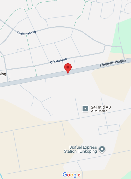 Google Maps skärmbild, Linghemsvägen 14